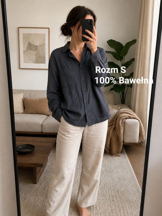 Koszula czarna damska