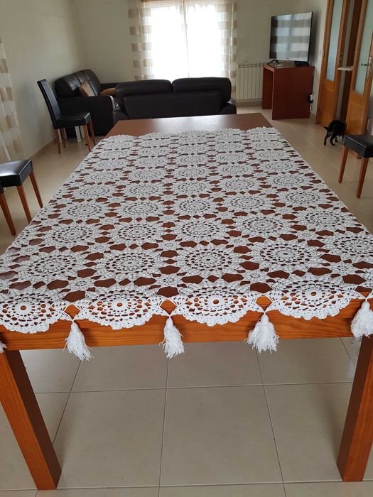 Colcha antiga feita à mão