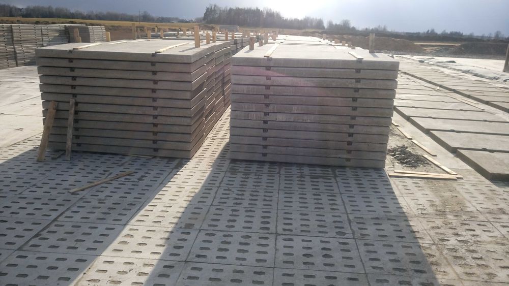 Cena z Transportem płyty drogowe, betonowe Nowe MON 1,5mx3m