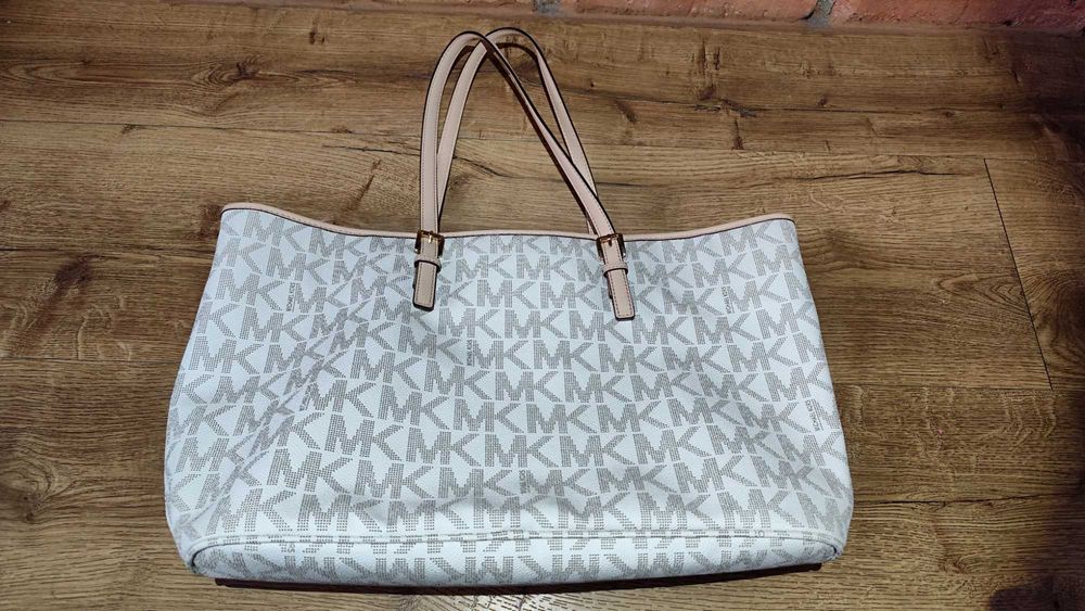 Torebka Michael Kors Jet Set Travel Vanilia jak nowa