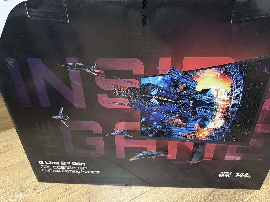 Nowy  Monitor LED AOC 27G2U/BK 27 " 1920 x 1080