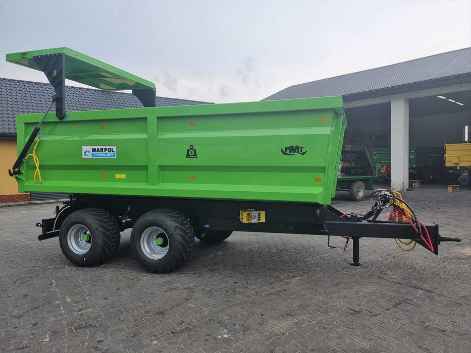 MARPOL -TRAILER Przyczepa tandem skorupa 12 ton
