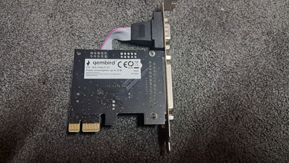 Kontroler Port COM + LPT Gembird PCI-e