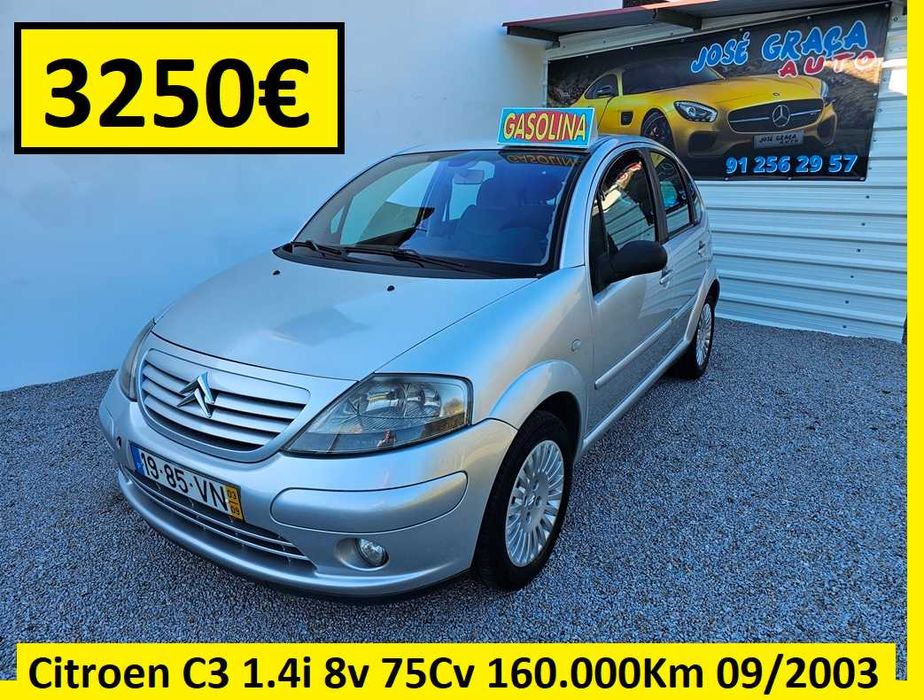 Citroen C3 1.4i 8v 75Cv 160.000Km 09/2003