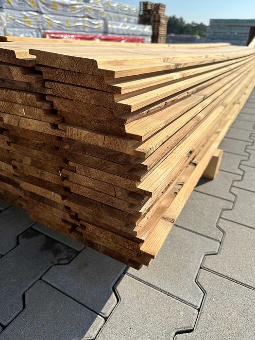 Deska elewacyjna elewacja Thermo Sosna Zetka termo 18x143mm