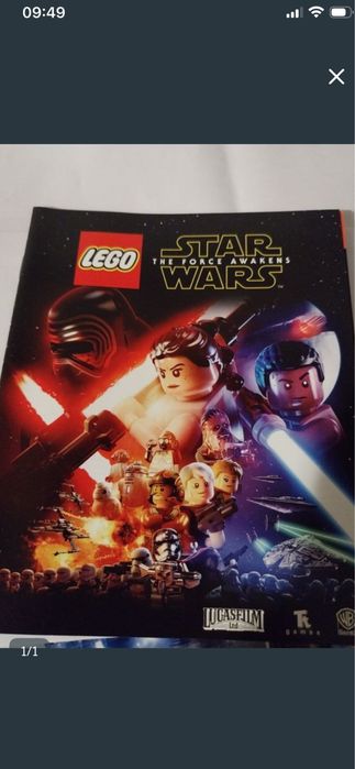 Manual jogo Ps3 Star Wars The Force Awakens