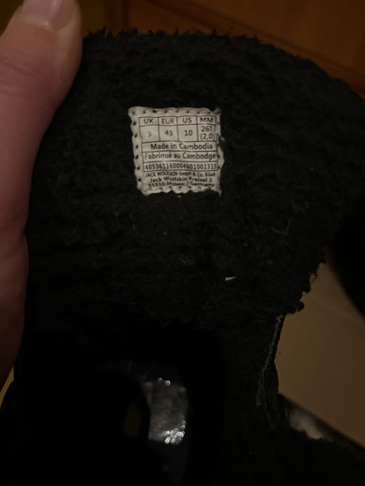 Ботинки jack wolfskin зимові чоловічі 43