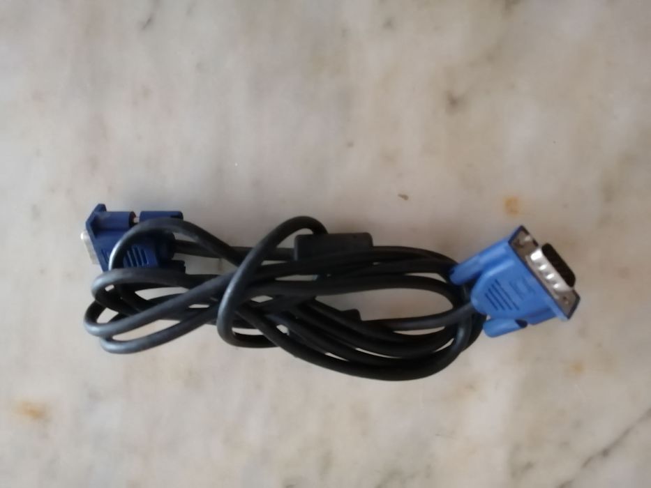 cabo vga usado, não envio cobranças