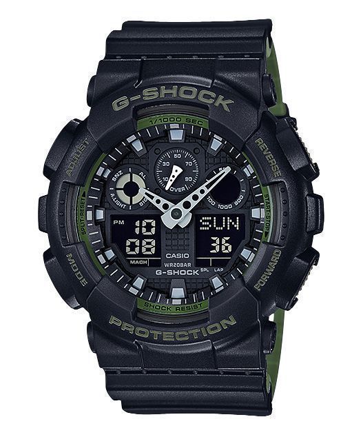 Мужские часы Casio GA-100L-1A ! Оригинал! Фирменная гарантия 2 года!