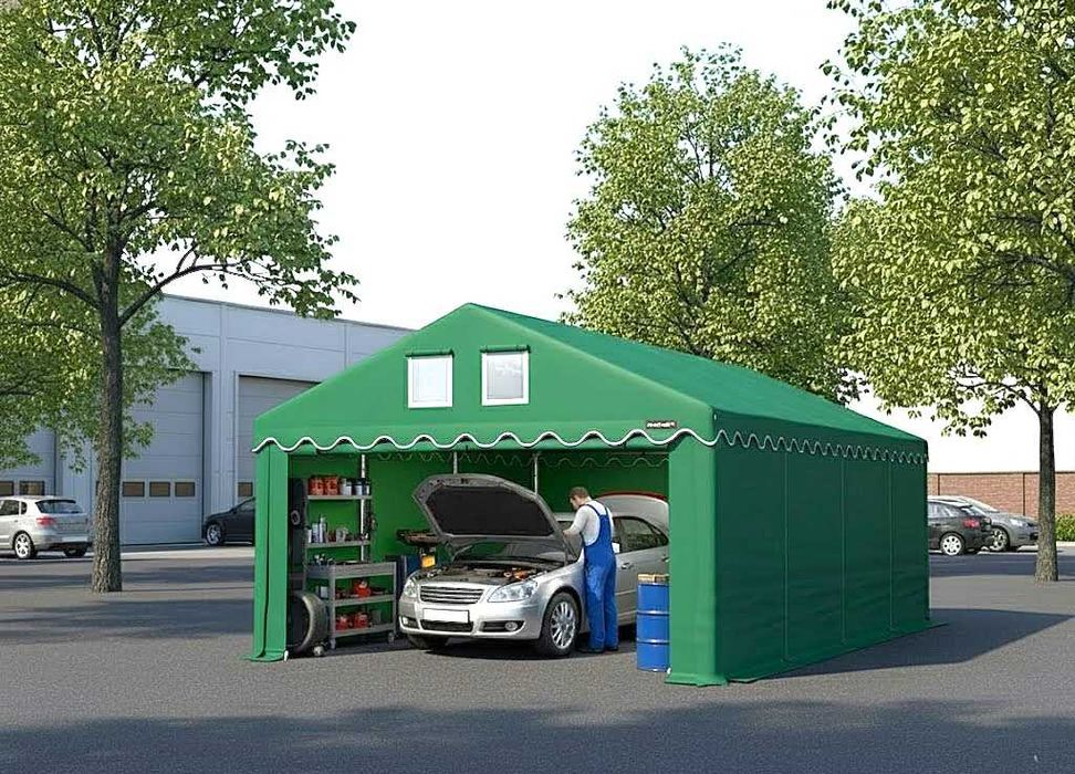 Большая УСИЛЕННАЯ палатка 3х3 4х8, 5х6 6х12 павильон гараж ангар водос