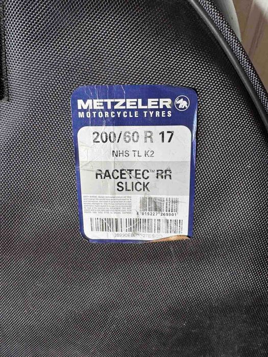 Шина резина Metzeler racetec rr slick 200 60 r17