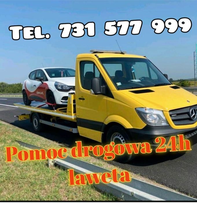 TANIO auto holowanie POMOC DROGOWA laweta mechanik  USTKA  cała POLSKA faktury vat