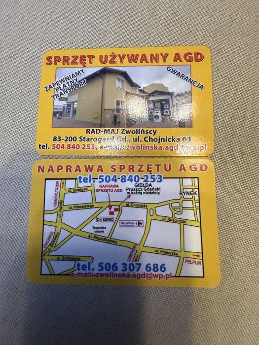 Lodówka na dwie szuflafy zamrażarką