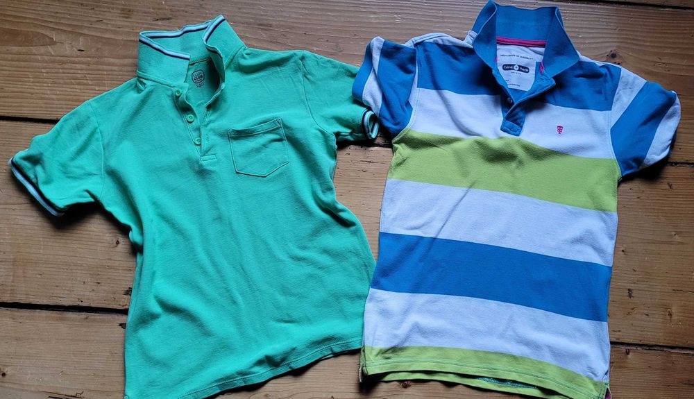 Cool club c&a 2x koszulka polo tshirt 140/146cm