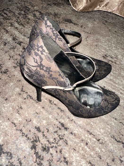 Туфлі з принтом мережева