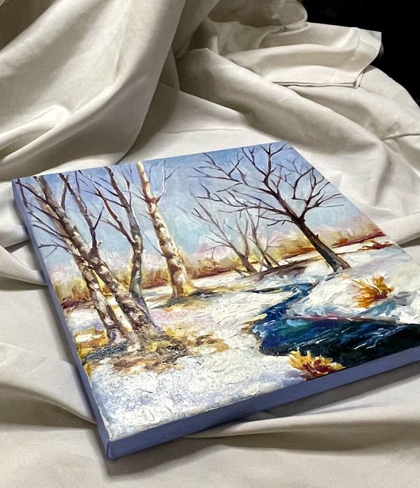 Олійна картина 20×20 - ручна робота