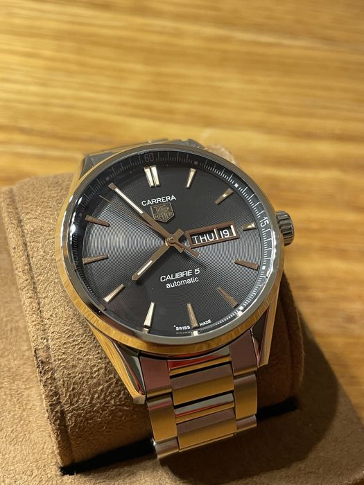 Tag Heuer Carrera automatic day-date calibre 5 zegarek jak nowy