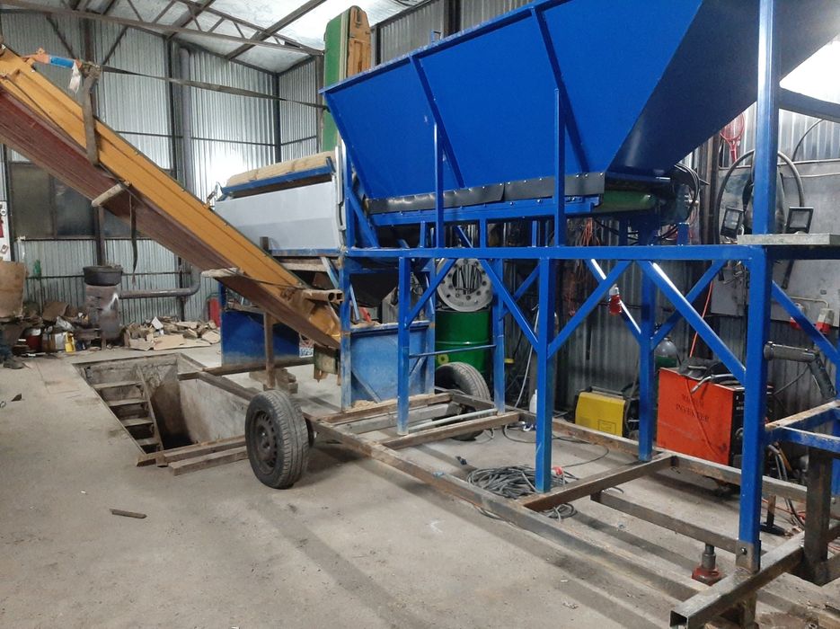 Przesiewacz bębnowy mobilny