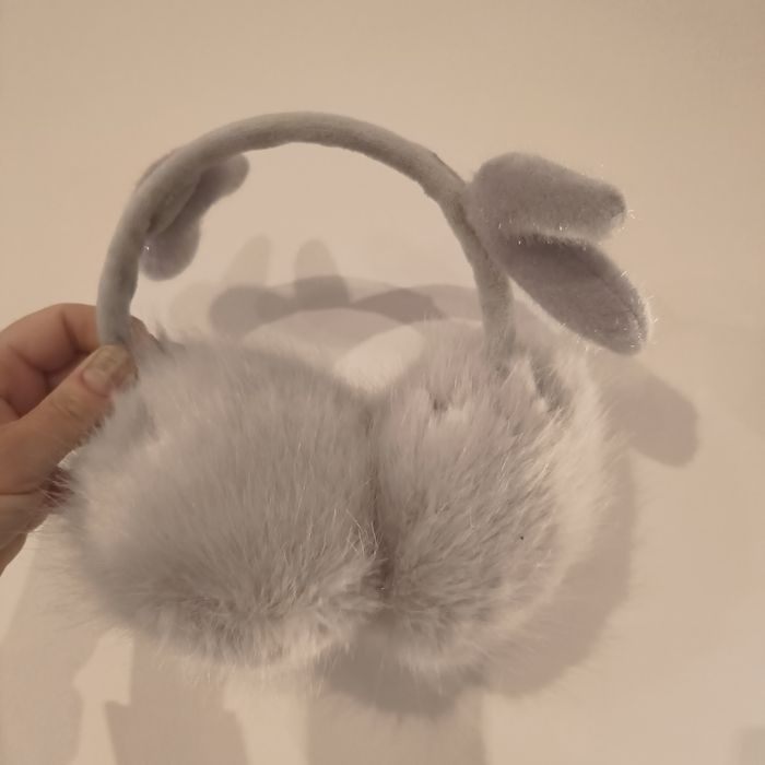 Zestaw nauszniki i czapka 8-12 lat