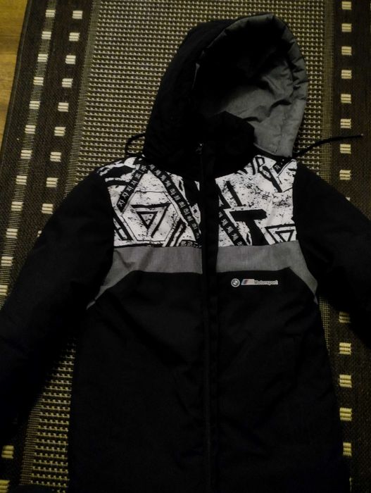 Куртка зимня хлоп'яча ідеальний стан одягав 3 рази