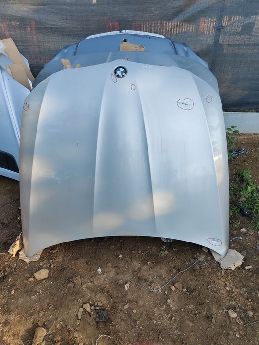 Maska BMW E90 E91 lift titansilber