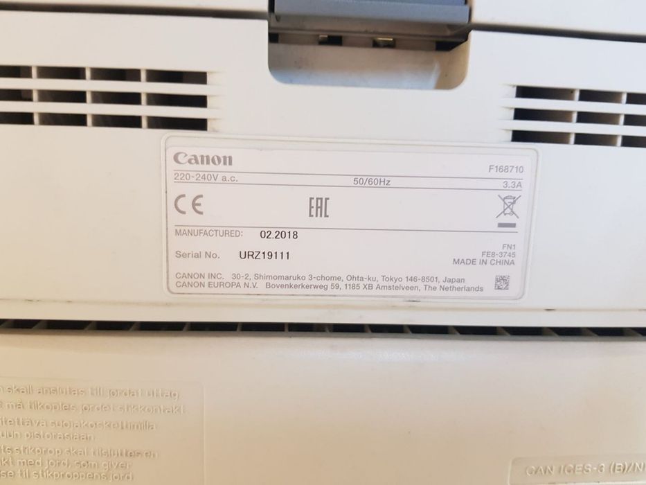 Принтер, сканер canon f168710