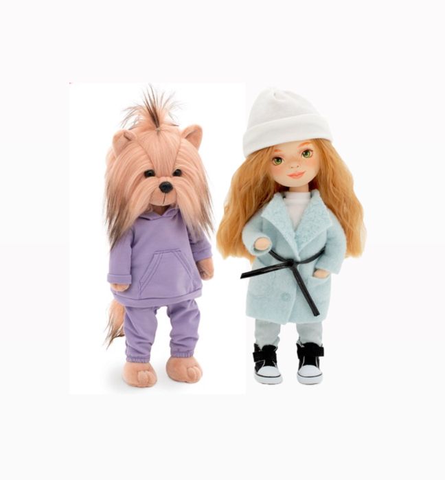 Lucky doggy, sweet sisters, orange toys,кукла, собачка, йорк, мальтипу