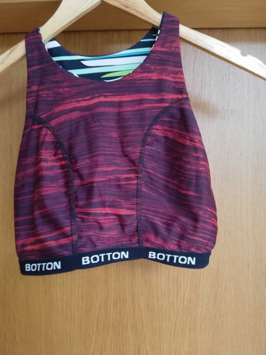 Top desportivo BOTTON como novo - tamanho L