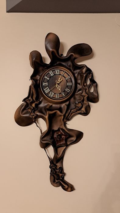 Sprzedam zegar ze skóry naturalnej