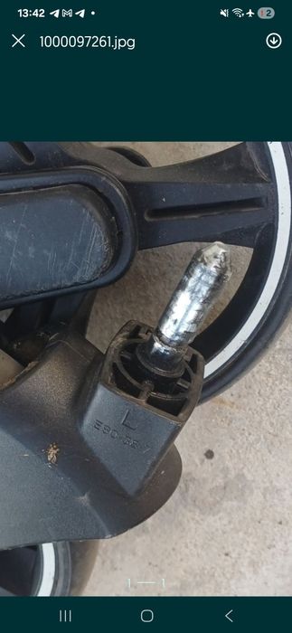 Carrello Bravo колеса до коляски передні