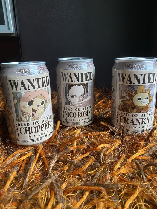 Latas One Piece chopper Robin e Sunny