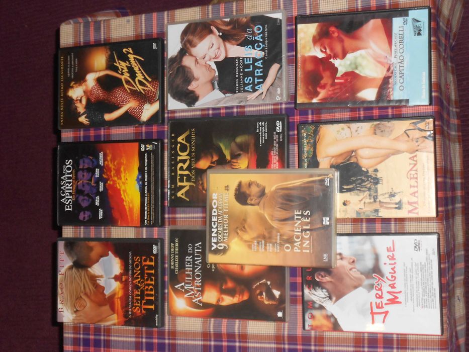 DVD romantico romance aventura comedia como novos - 10 titulos
