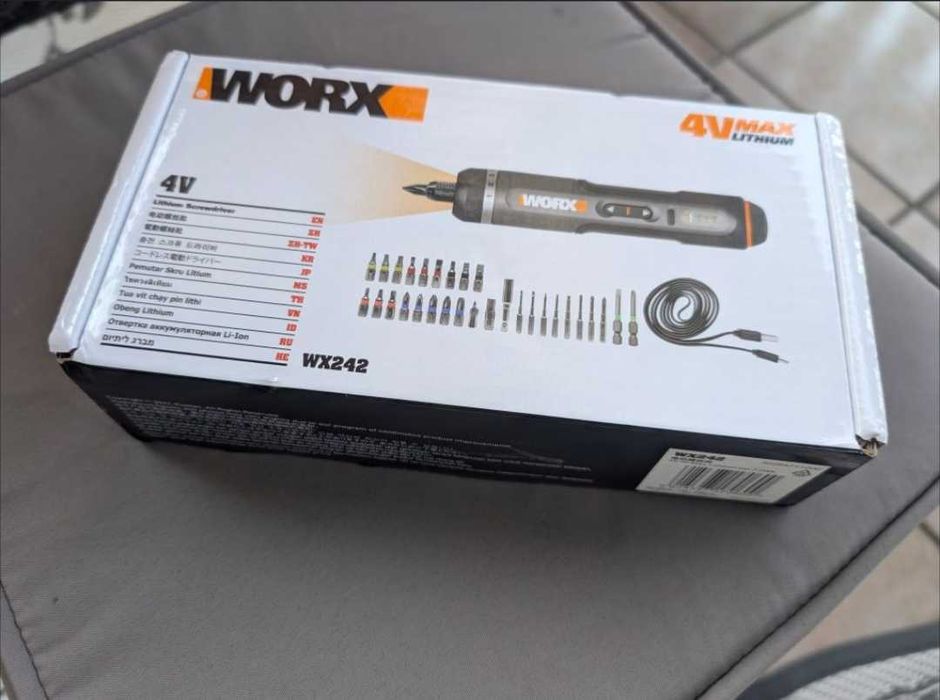 Worx wx242 nowy wkrętak ze sprzęgłem