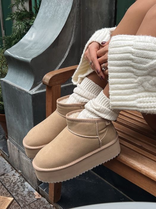 O’la Voga / śniegowce / beige / rozm 41