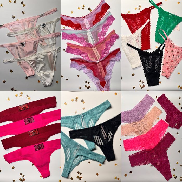 !!ОРИГІНАЛЬНІ!! Жіночі трусики, стрінги PINK / Victoria’s Secret