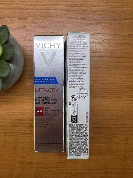 Крем для очей Vichy Liftactiv H.A. (крем Віши)