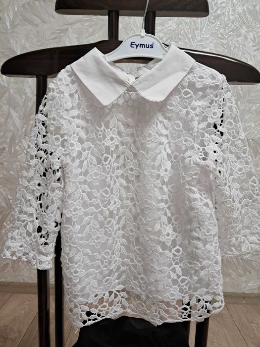 Кофта біла 134 розмір