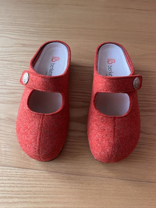 Klapki kapcie filcowe Berkemann 37,5
