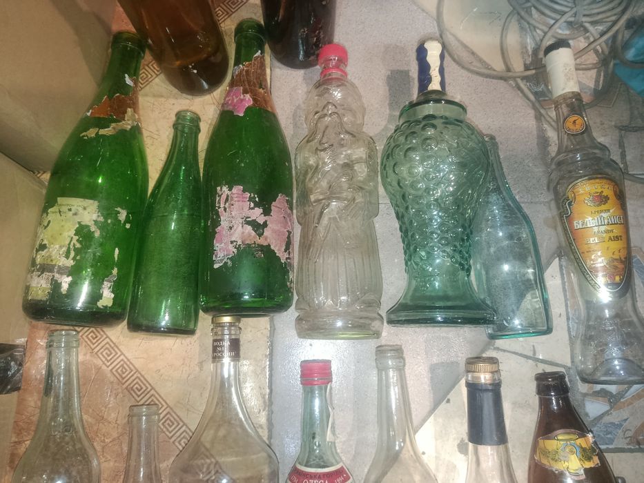 Бутылки ссср из под спиртного