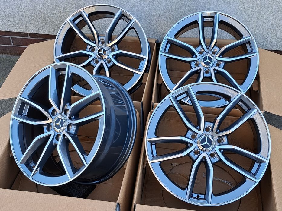 Alufelgi MERCEDES 18 5x112 CLA C-Klasa E-Klasa GLC S-KLASA KESKIN KT21