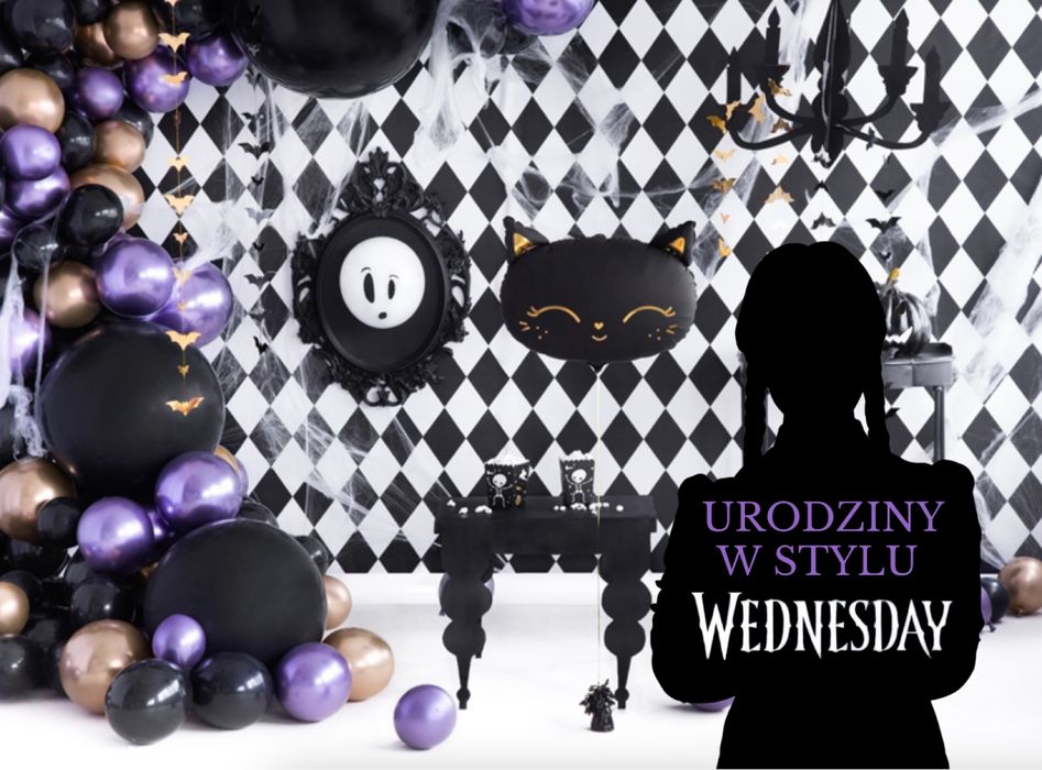 Kostiumowo - urodziny w stylu Wednesday, Kołobrzeg