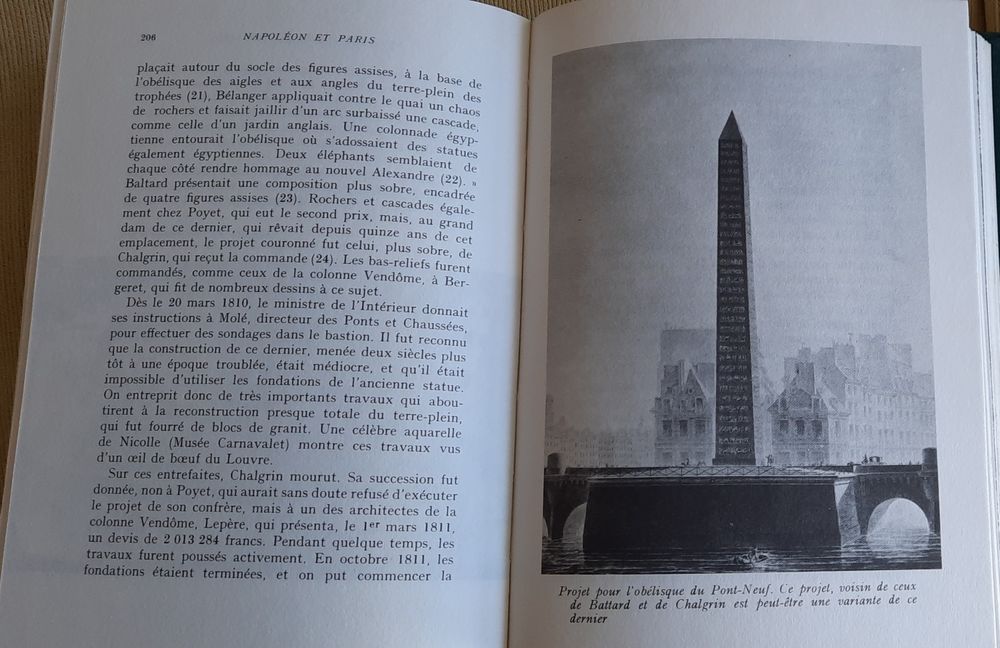 Livro "Napoleon et Paris" de Georges Poisson