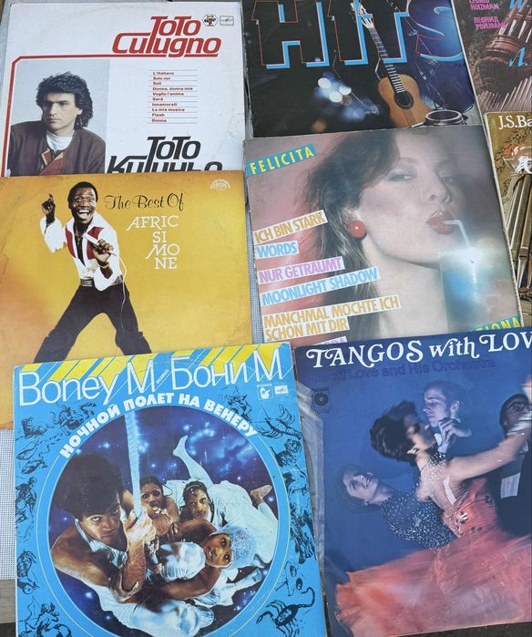 Вінілові пластинки вініл платівки