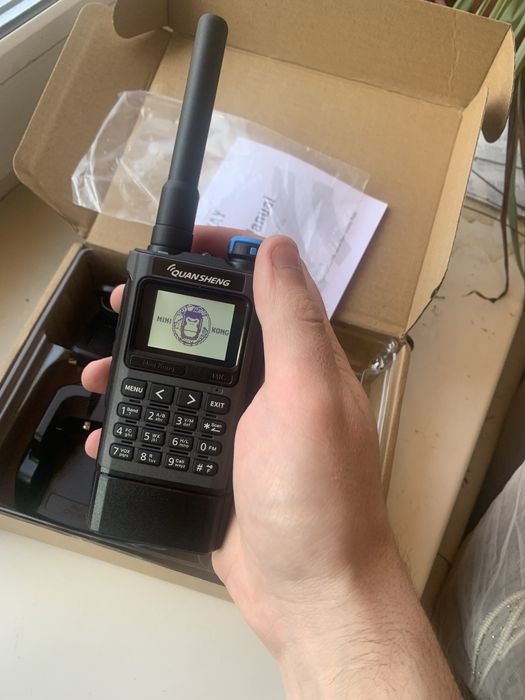 Рация Quansheng uv-K1 увеличиная батарея, есть еще k-5