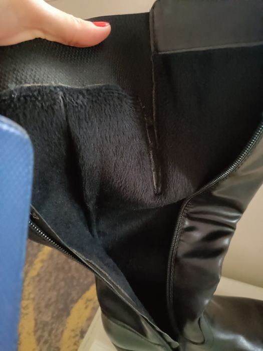 Nowe kozaki eko skóra