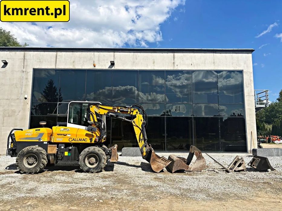 GALLMAC WMW 100L T KOPARKA KOŁOWA 2009R | KOMATSU PW 98, 110, 118, CAT M 312, 313, LIEBHERR A 309, 310, 311, 312, JCB JS 130
