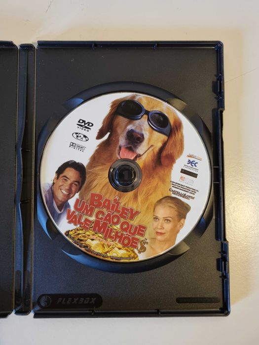 DVD do filme "Bailey - Um Cão que vale Milhões"