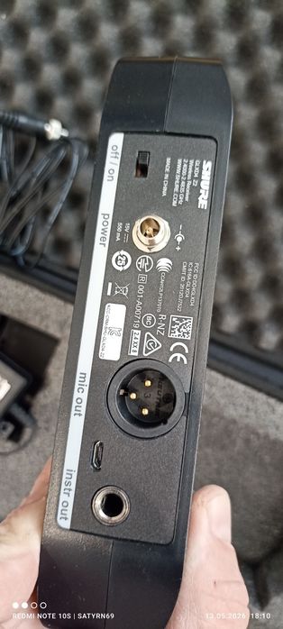 Радіосистема Shure glxd4(glxd2 sm58)