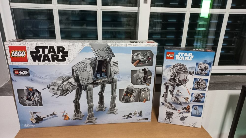 Lego star wars 75288 at at + at st hoth 75322