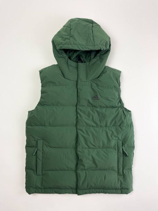 Остання! Розмір S - Жилетка Adidas Essentials Down Vest (хакі)